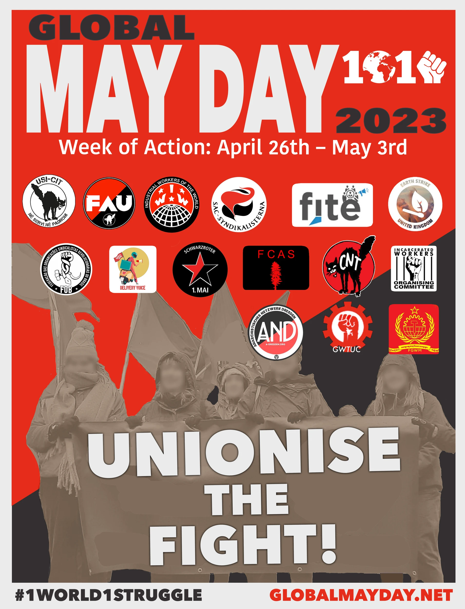Global May Day Week Of Action April Th May Rd Industrial Workers Of The World IWW