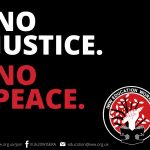 No Justice. No Peace – Solidarity with US uprising