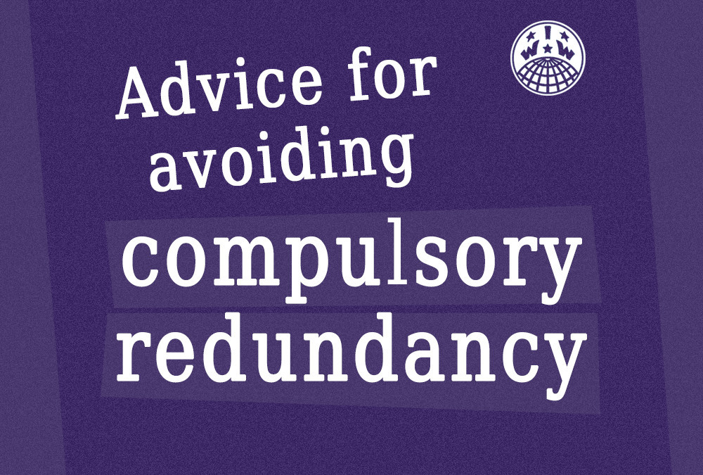 Avoiding compulsory redundancy